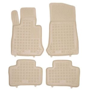 Set covorase auto Rezaw Plast, pentru Mercedes GLC 2015-2022, 4 bucati, Crem