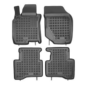 Set covorase auto Rezaw Plast, pentru Nissan X-Trail T30 2001-2007, 4 bucati, Negru