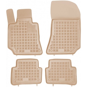 Set covorase auto Rezaw Plast, pentru Mercedes CLS C218 2010-2018, 4 bucati, Crem
