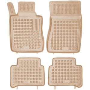 Set covorase auto Rezaw Plast, pentru Mercedes E-Class W211 2002-2009, 4 bucati, Crem