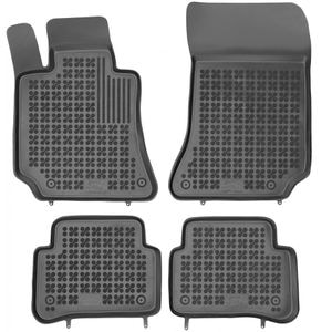 Set covorase auto Rezaw Plast, pentru Mercedes E-Class W212 2009-2016, 4 bucati, Negru
