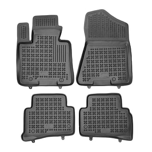 Set covorase auto Rezaw Plast, pentru Hyundai Tucson 2015-2020, 4 bucati, Negru