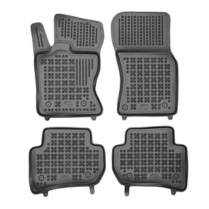 Set covorase auto Rezaw Plast, pentru Land Rover Range Rover Velar 2017-prezent, 4 bucati, Negru
