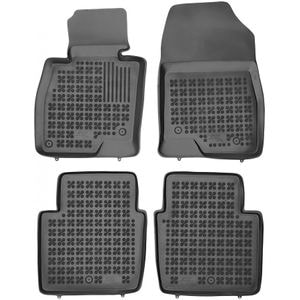 Set covorase auto Rezaw Plast, pentru Mazda 6 2013-2021, 4 bucati, Negru