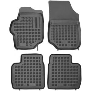 Set covorase auto Rezaw Plast, pentru Peugeot 301 2012-prezent, 4 bucati, Negru