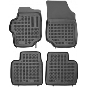 Set covorase auto Rezaw Plast, pentru Peugeot 301 2012-prezent, 4 bucati, Negru
