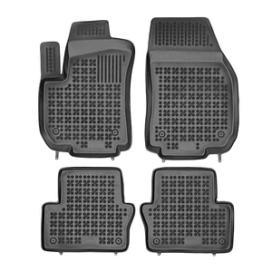 Set covorase auto Rezaw Plast, pentru Opel Zafira B 2005-2014, 4 bucati, Negru