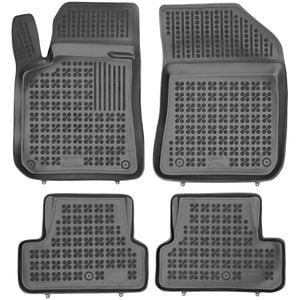 Set covorase auto Rezaw Plast, pentru Peugeot 308 2013-2021, 4 bucati, Negru