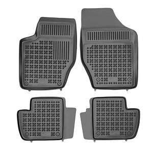 Set covorase auto Rezaw Plast, pentru Peugeot 308 2007-2013, 4 bucati, Negru