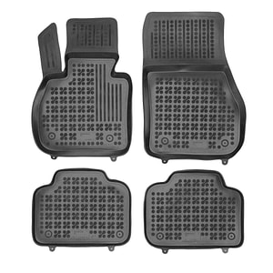 Set covorase auto Rezaw Plast, pentru Mini Countryman 2017-prezent, 4 bucati, Negru