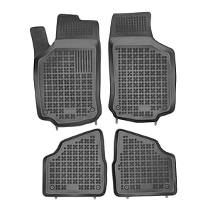 Set covorase auto Rezaw Plast, pentru Opel Corsa C 2001-2006, 4 bucati, Negru
