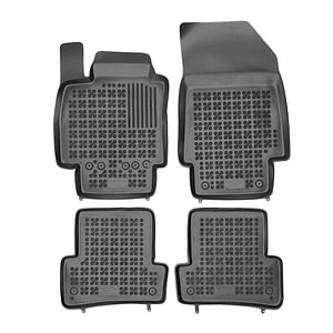 Set covorase auto Rezaw Plast, pentru Renault Clio 2012-2019, 4 bucati, Negru