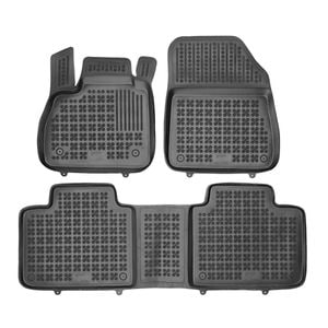 Set covorase auto Rezaw Plast, pentru Renault Espace 2015-2023, 3 bucati, Negru