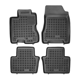 Set covorase auto Rezaw Plast, pentru Renault Koleos 2008-2016, 4 bucati, Negru