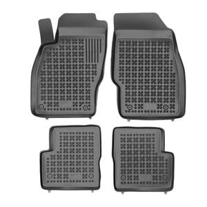 Set covorase auto Rezaw Plast, pentru Opel Corsa E 2015-2019, 4 bucati, Negru