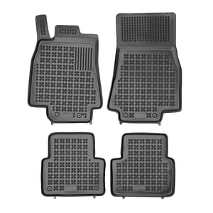 Set covorase auto Rezaw Plast, pentru Mercedes A-Class W169 2004-2012, 4 bucati, Negru