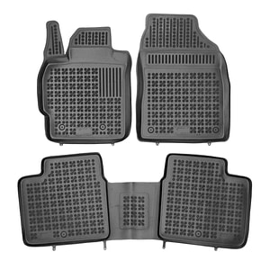 Set covorase auto Rezaw Plast, pentru Toyota Corolla 2013-2018, 3 bucati, Negru