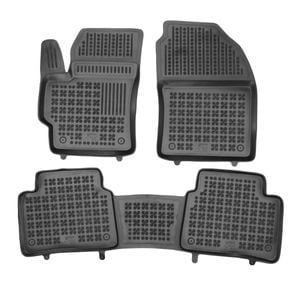 Set covorase auto Rezaw Plast, pentru Toyota Corolla 2019-2024, 3 bucati, Negru