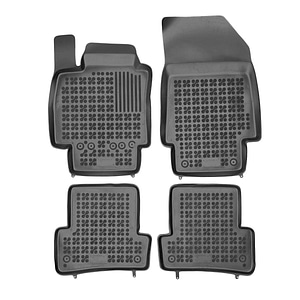 Set covorase auto Rezaw Plast, pentru Renault Clio 2005-2012, 4 bucati, Negru