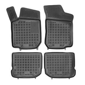 Set covorase auto Rezaw Plast, pentru Seat Toledo 1999-2004, 4 bucati, Negru