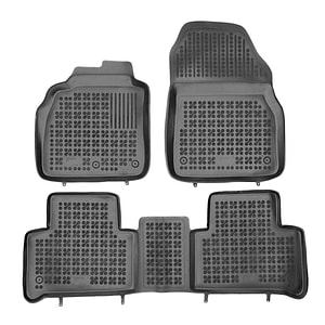 Set covorase auto Rezaw Plast, pentru Renault Scenic 2009-2016, 3 bucati, Negru