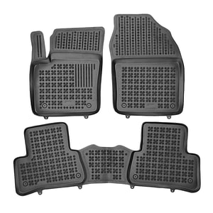 Set covorase auto Rezaw Plast, pentru Toyota C-HR 2016-2023, 3 bucati, Negru