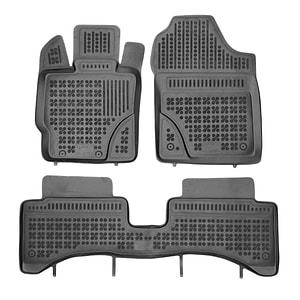 Set covorase auto Rezaw Plast, pentru Toyota Yaris III 2011-2020, 3 bucati, Negru