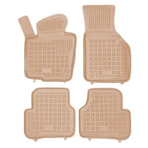 Set covorase auto Rezaw Plast, pentru Volkswagen Jetta 2011-prezent, 4 bucati, Crem