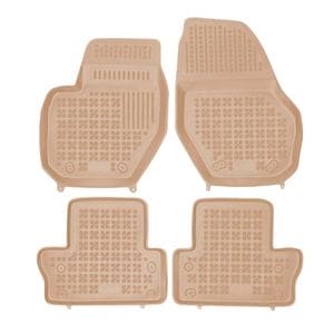 Set covorase auto Rezaw Plast, pentru Volvo S60 2010-2018, 4 bucati, Crem