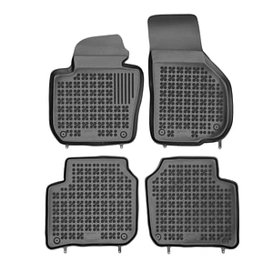 Set covorase auto Rezaw Plast, pentru Skoda Superb II 2008-2015, 4 bucati, Negru