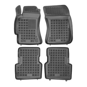 Set covorase auto Rezaw Plast, pentru Subaru Forester 2002-2008, 4 bucati, Negru