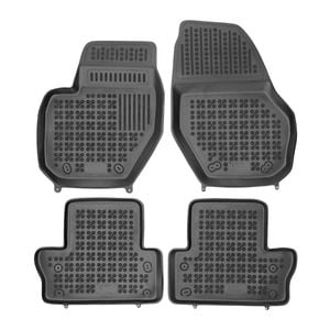 Set covorase auto Rezaw Plast, pentru Volvo V60 2010-2018, 4 bucati, cauciuc, negru