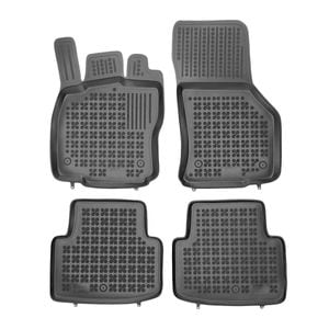 Set covorase auto Rezaw Plast, pentru Volkswagen Passat B8 2015-2023, 4 bucati, Negru