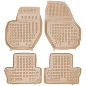 Set covorase auto Rezaw Plast, pentru Volvo V60 2010-2018, 4 bucati, Crem