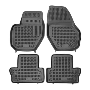 Set covorase auto Rezaw Plast, pentru Volvo XC60 2008-2017, 4 bucati, Negru