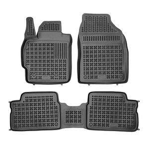 Set covorase auto Rezaw Plast, pentru Toyota Auris 2007-2012, 3 bucati, Negru