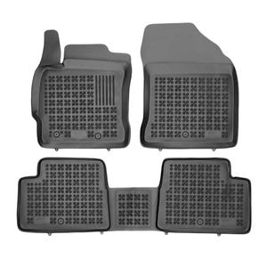 Set covorase auto Rezaw Plast, pentru Toyota Auris 2013-2018, 3 bucati, Negru