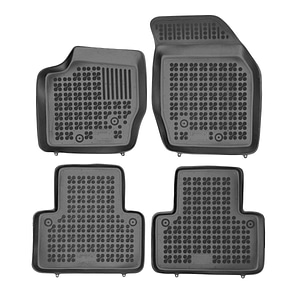 Set covorase auto Rezaw Plast, pentru Volvo XC90 2003-2015, 4 bucati, Negru