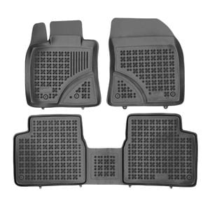 Set covorase auto Rezaw Plast, pentru Toyota Avensis 2009-2018, 3 bucati, Negru
