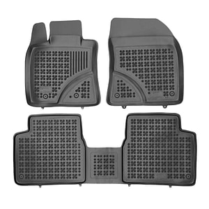 Set covorase auto Rezaw Plast, pentru Toyota Avensis 2009-2018, 3 bucati, Negru