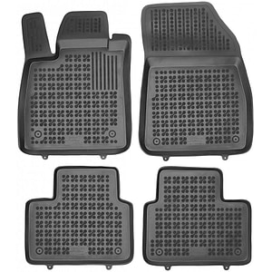 Set covorase auto Rezaw Plast, pentru Audi A1 GB 2018-prezent, 4 bucati, Negru