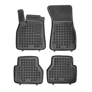 Set covorase auto Rezaw Plast, pentru Audi A6 C8 2018-prezent, 4 bucati, Negru