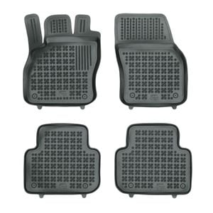 Set covorase auto Rezaw Plast, pentru Audi Q3 F3 2018-prezent, 4 bucati, Negru