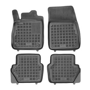Set covorase auto Rezaw Plast, pentru Ford Ecosport 2014-2017, 4 bucati, cauciuc, negru