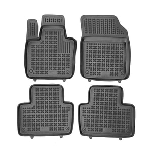 Set covorase auto Rezaw Plast, pentru Volvo XC90 2015-prezent, 4 bucati, Negru