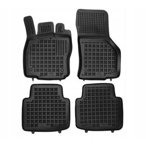 Set covorase auto Rezaw Plast, pentru Volkswagen Arteon 2017-prezent, 4 bucati, Negru