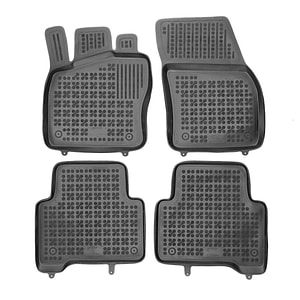 Set covorase auto Rezaw Plast, pentru Volkswagen Tiguan 2016-2023, 4 bucati, Negru