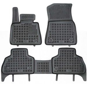 Set covorase auto Rezaw Plast, pentru BMW X5 G05 2018-prezent, 3 bucati, Negru