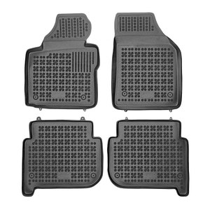 Set covorase auto Rezaw Plast, pentru Volkswagen Touran 2003-2015, 4 bucati, Negru