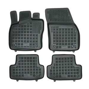 Set covorase auto Rezaw Plast, pentru Volkswagen T-Roc 2017-prezent, 4 bucati, Negru